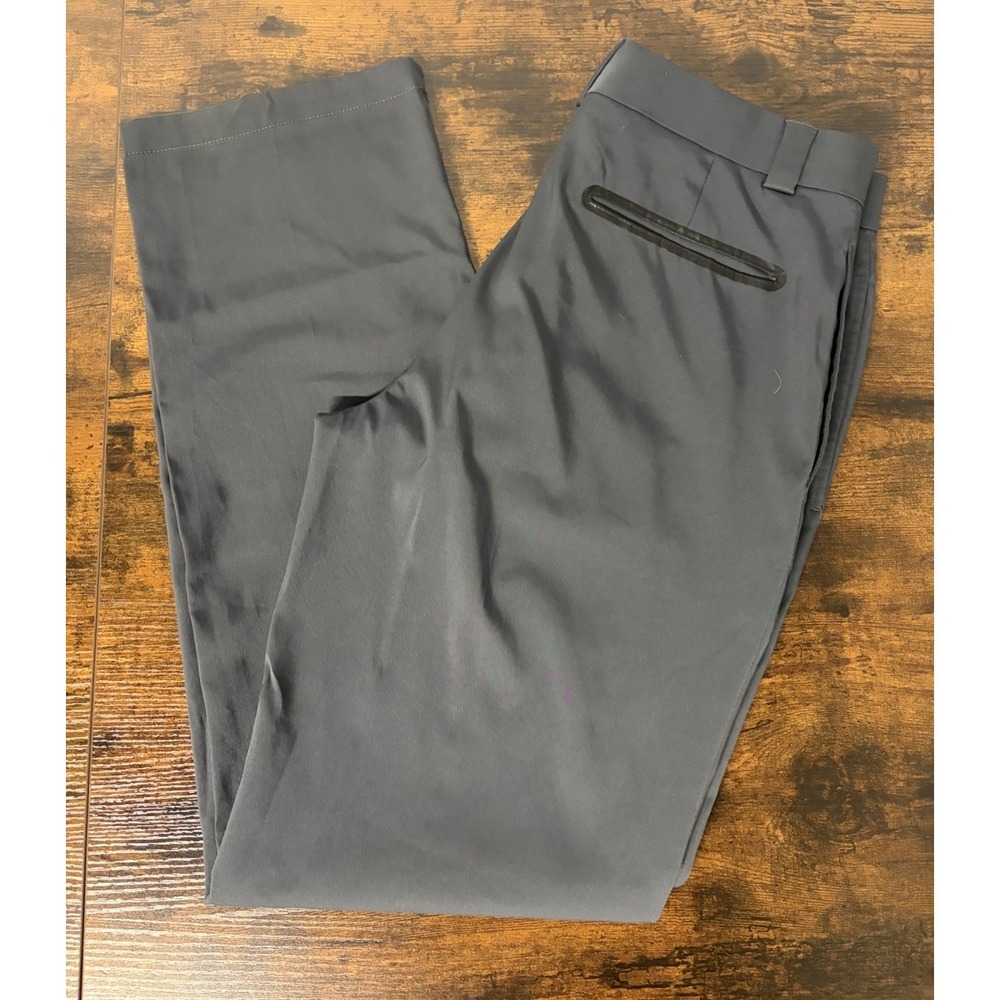 Slazenger Golf 32 x 32 Gray Stretch Tech Straight Golf Pants Men's